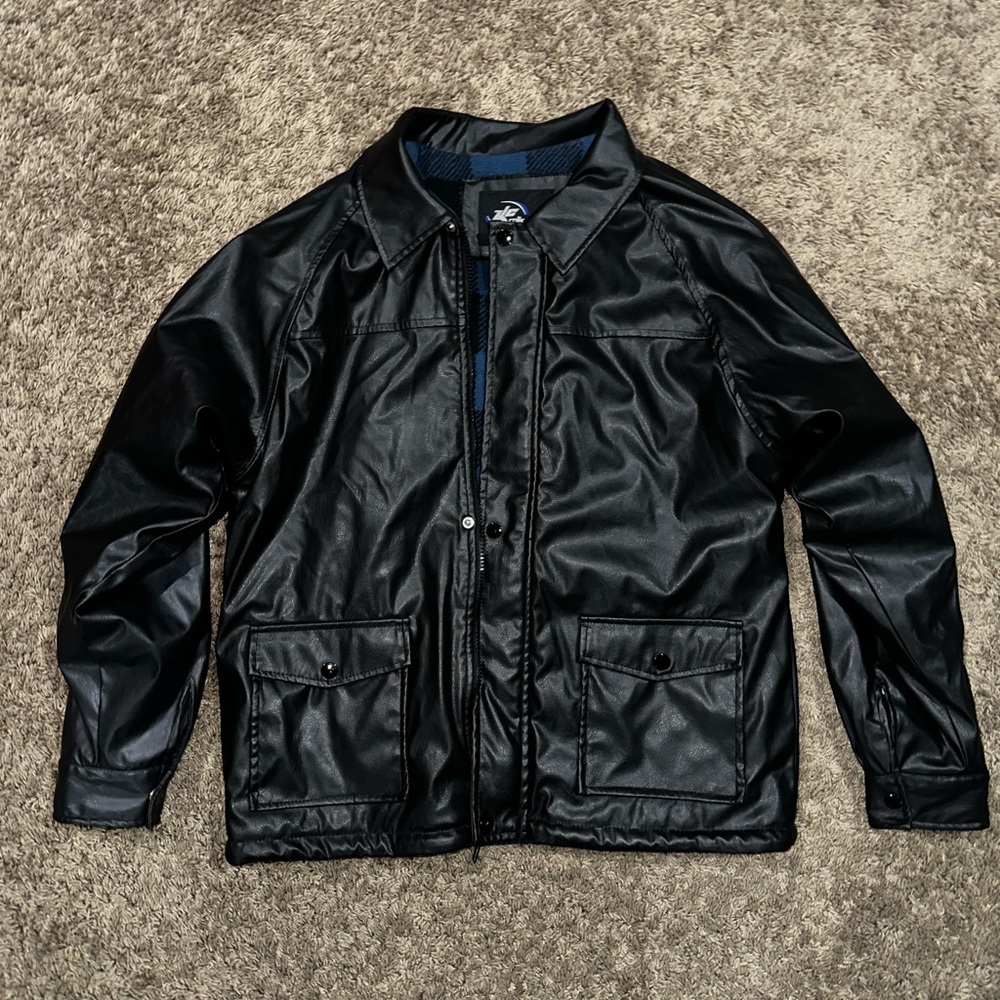 KC COLLECTIONS LEATHER JACKET